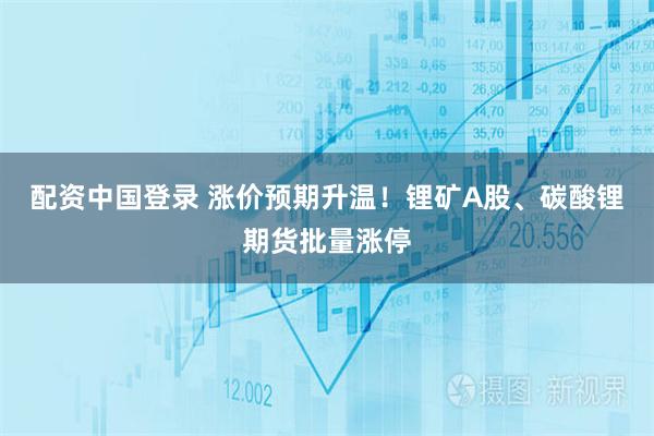 配资中国登录 涨价预期升温！锂矿A股、碳酸锂期货批量涨停